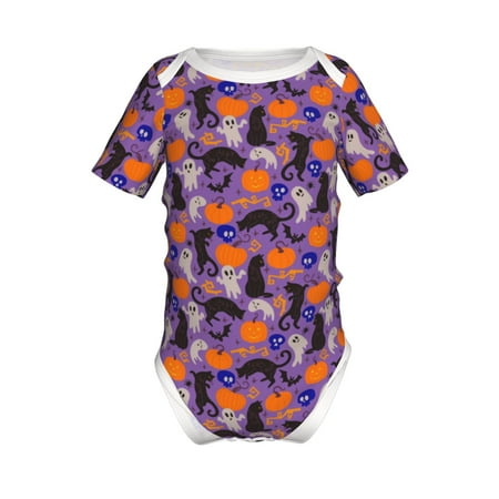 Junzan Halloween Black Cats Print Short-Sleeve Baby Climbing Clothes Bodysuits for Infant One-Piece for Baby Boys & Girls Baby Clothes Baby Romper with Snap Closure-9M
Junzan Halloween Black Cats Print Short-Sleeve Baby Climbing Clothes Bodysuits for Infant One-Piece for Baby Boys & Girls Baby Clothes Baby Romper with Snap Closure-9M