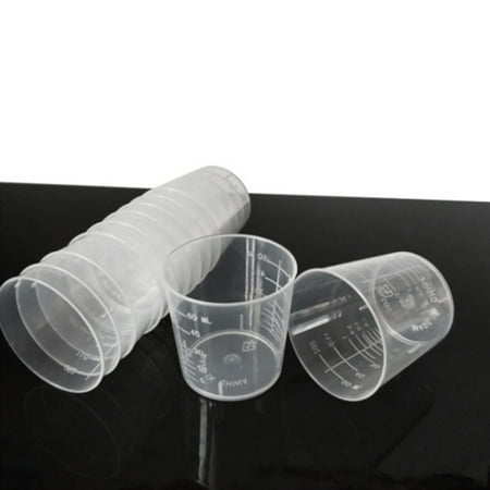 LIKEM 20Pcs 10/20/30ml Transparent Plastics Measure Cups Dual Scales Cup Container
LIKEM 20Pcs 10/20/30ml Transparent Plastics Measure Cups Dual Scales Cup Container