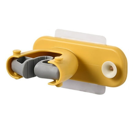 Mop and Broom Holder Mop Brush Holder Rack Wall Mounted Storage Hook Punch-Free Holder for Bathroom Yellow
Mop and Broom Holder Mop Brush Holder Rack Wall Mounted Storage Hook Punch-Free Holder for Bathroom Yellow