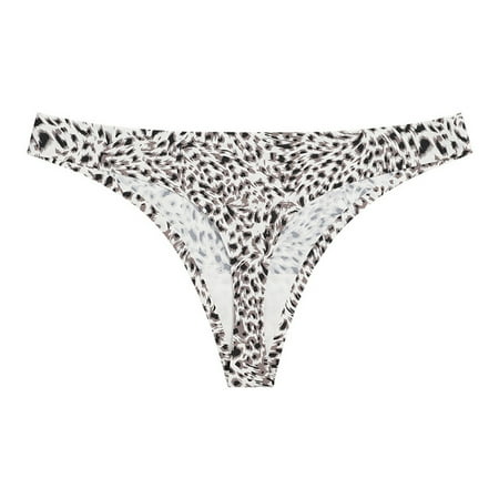 Womens Underwear Thongs Low Rise Seamless Thong Stretch Invisible Bikini Leopard Thongs Panties
Womens Underwear Thongs Low Rise Seamless Thong Stretch Invisible Bikini Leopard Thongs Panties