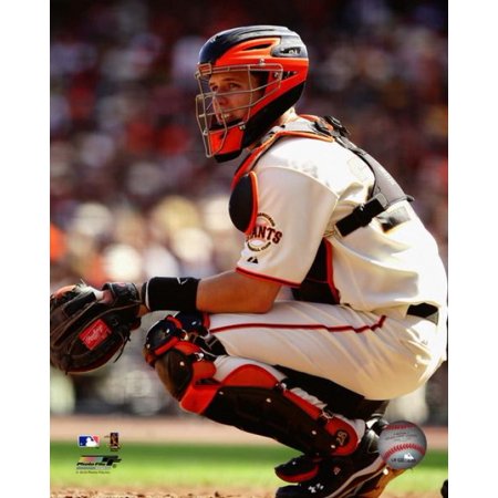 Buster Posey 2010 Action Photo Print