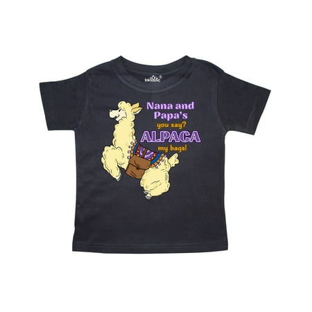 Inktastic Nana and Papa s You Say ALPACA my Bags with Jumping Alpaca Gift Toddler Boy or Toddler Girl T-Shirt
Inktastic Nana and Papa s You Say ALPACA my Bags with Jumping Alpaca Gift Toddler Boy or Toddler Girl T-Shirt