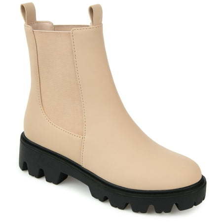 Journee Collection Womens Ivette Tru Comfort Foam Pull On Block Heel Booties
