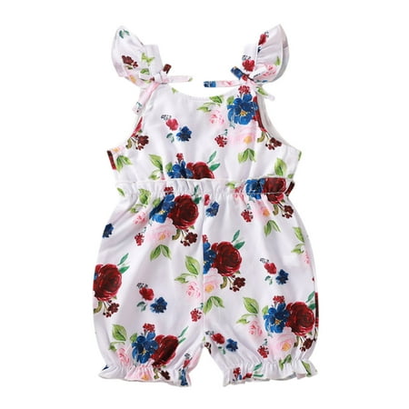 Binmer Newborn Infant Baby Girls Slip Ruffle Romper Floral Print Jumpsuit Romper Set
Binmer Newborn Infant Baby Girls Slip Ruffle Romper Floral Print Jumpsuit Romper Set