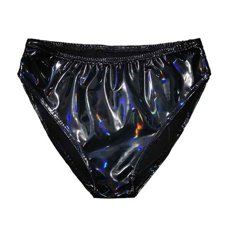Intimates Women Sexy Bright Small Wrapped Hip Bright Mirror Paint High Waist Appeal Lingerie Underwear Leather Simple Long Sleeve Shirts for Women A
Intimates Women Sexy Bright Small Wrapped Hip Bright Mirror Paint High Waist Appeal Lingerie Underwear Leather Simple Long Sleeve Shirts for Women A