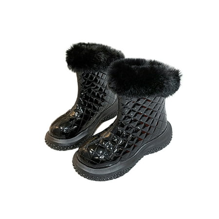 UKAP Women Lightweight Winter Warm Shoes Walking Slip Resistant Outdoor Plush Lining Low Calf Boot Black 5.5
UKAP Women Lightweight Winter Warm Shoes Walking Slip Resistant Outdoor Plush Lining Low Calf Boot Black 5.5