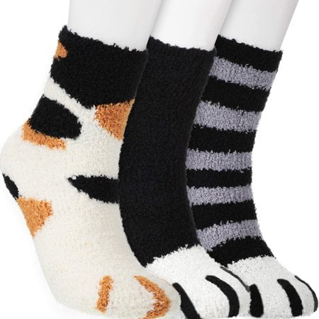 Cat Claw Socks Cat Sleep Fluffy Socks Cat Cozy Slipper Socks Winter Warm Socks for Women
Cat Claw Socks Cat Sleep Fluffy Socks Cat Cozy Slipper Socks Winter Warm Socks for Women