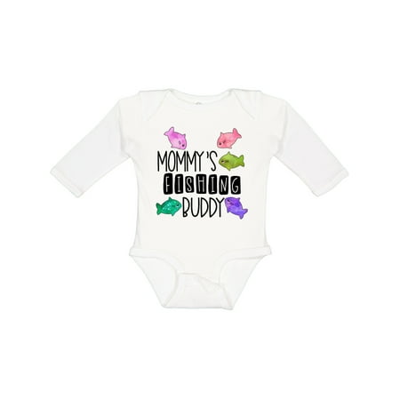 Inktastic Mommy s Fishing Buddy with Colorful Fish Gift Baby Boy or Baby Girl Long Sleeve Bodysuit
Inktastic Mommy s Fishing Buddy with Colorful Fish Gift Baby Boy or Baby Girl Long Sleeve Bodysuit