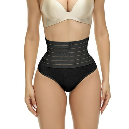 YUUZONE Mesh Stripes High Waist Thongs for Womens Tummy Control Panties Seamless Briefs
YUUZONE Mesh Stripes High Waist Thongs for Womens Tummy Control Panties Seamless Briefs