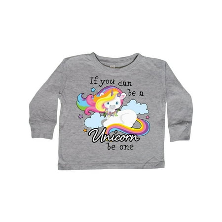 Inktastic If you can be a Unicorn be One with Rainbow Unicorn in Cloud Gift Toddler Boy or Toddler Girl Long Sleeve T-Shirt
Inktastic If you can be a Unicorn be One with Rainbow Unicorn in Cloud Gift Toddler Boy or Toddler Girl Long Sleeve T-Shirt