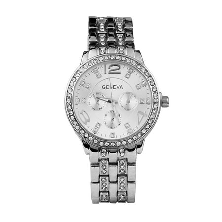 Hot sale foreign trade explosion models ladies watch diamond fashion quartz watch women fashion steel belt table manufacturers wholesale Silver