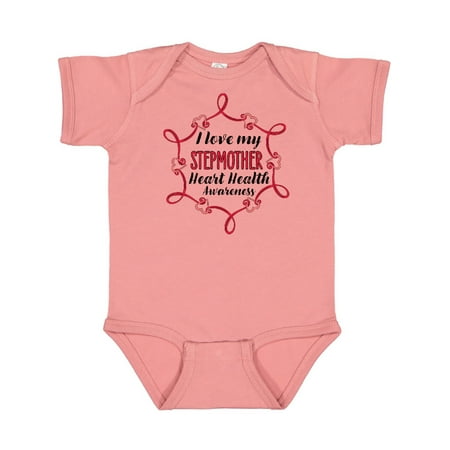 Inktastic I Love My Stepmother Heart Health Awareness Gift Baby Boy or Baby Girl Bodysuit
Inktastic I Love My Stepmother Heart Health Awareness Gift Baby Boy or Baby Girl Bodysuit