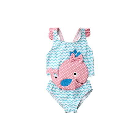 Sunisery Toddler Baby Girl Dolphin Swimwear Swimsuit Ruffled Beachwear One-Piece Bathing Suit 1-6Y
Sunisery Toddler Baby Girl Dolphin Swimwear Swimsuit Ruffled Beachwear One-Piece Bathing Suit 1-6Y