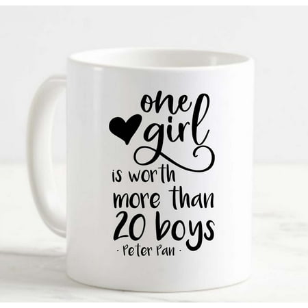 Coffee Mug One Girl Is Worth More Than 20 Boys Fairy Funny White Cup Funny Gifts for work office him her
Coffee Mug One Girl Is Worth More Than 20 Boys Fairy Funny White Cup Funny Gifts for work office him her