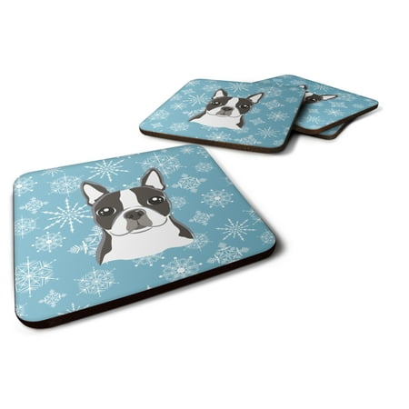 Carolines Treasures BB1637FC Snowflake Boston Terrier Foam Coaster Set of 4 3 1/2 x 3 1/2 multicolor
Carolines Treasures BB1637FC Snowflake Boston Terrier Foam Coaster Set of 4 3 1/2 x 3 1/2 multicolor