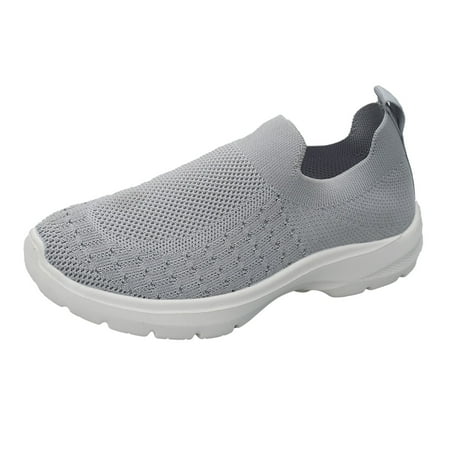 MIASHUI Womens Sneakers Fashion Breathable Knitted Mesh Thick Sole Comfortable Sports Shoes Casual Sneakers for Women Grey 8
MIASHUI Womens Sneakers Fashion Breathable Knitted Mesh Thick Sole Comfortable Sports Shoes Casual Sneakers for Women Grey 8