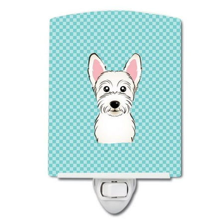 Caroline s Treasures BB1164CNL Checkerboard Blue Westie Ceramic Night Light 6x4x3 multicolor
Caroline s Treasures BB1164CNL Checkerboard Blue Westie Ceramic Night Light 6x4x3 multicolor