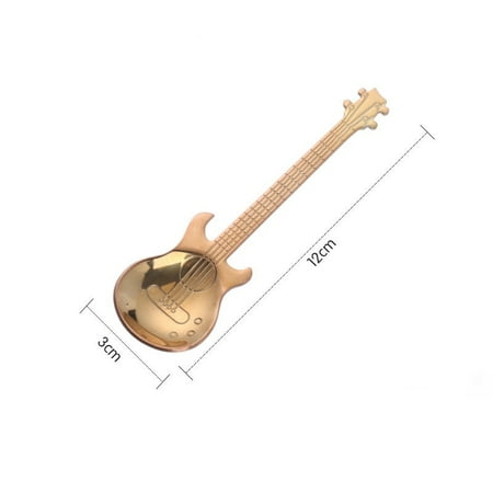 Stainless Steel Guitar Coffee Spoon Dessert Coffee Spoon Rose Gold Black Cutlery Tea Spoon Coffee Accessories Teaspoon
Stainless Steel Guitar Coffee Spoon Dessert Coffee Spoon Rose Gold Black Cutlery Tea Spoon Coffee Accessories Teaspoon