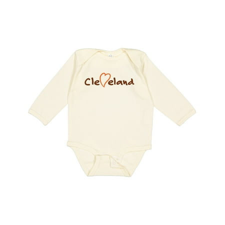 Inktastic Cleveland Heart Handwriting Orange Gift Baby Boy or Baby Girl Long Sleeve Bodysuit
Inktastic Cleveland Heart Handwriting Orange Gift Baby Boy or Baby Girl Long Sleeve Bodysuit