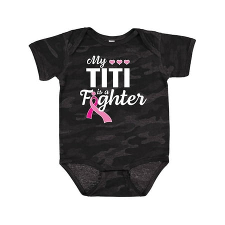 Inktastic Breast Cancer Awareness My Titi is a Fighter Gift Baby Boy or Baby Girl Bodysuit
Inktastic Breast Cancer Awareness My Titi is a Fighter Gift Baby Boy or Baby Girl Bodysuit