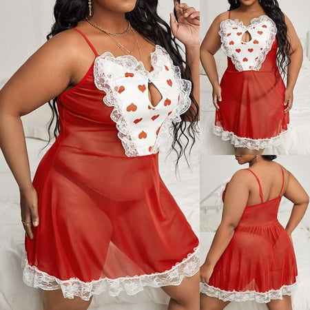 Gubotare Lingerie For Women Lingerie for Women Lace Sleepwear Boudoir Outfits Plus Size Langeray White XL
Gubotare Lingerie For Women Lingerie for Women Lace Sleepwear Boudoir Outfits Plus Size Langeray White XL