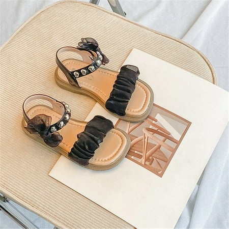 Gubotare Summer Sandals Toddler Girls Sandals with Back Strap for Kids Slides Beach Swim Water Shoes (Black 12.5)
Gubotare Summer Sandals Toddler Girls Sandals with Back Strap for Kids Slides Beach Swim Water Shoes (Black 12.5)