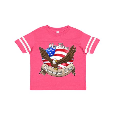 Inktastic My First Memorial Day- Bald Eagle Gift Toddler Boy or Toddler Girl T-Shirt
Inktastic My First Memorial Day- Bald Eagle Gift Toddler Boy or Toddler Girl T-Shirt