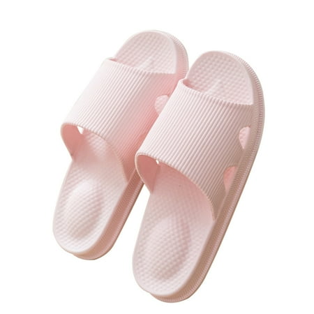 1 pair of Household Slippers Summer Sandal Slippers Bathroom Antiskid Footwear