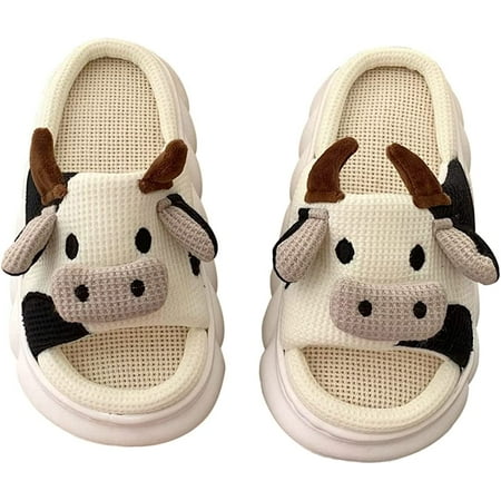 CoCopeaunt Cute Cow Animal Slippers Women Winter Soft Comfy Warm Anti-Slip Home Slipper
CoCopeaunt Cute Cow Animal Slippers Women Winter Soft Comfy Warm Anti-Slip Home Slipper