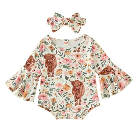 Baby Girls Outfits Winter Long Sleeve Cow Flower Printed With Headband 2PCS Pink Kids Children Spring Summer Casual Cute Cartoon Fashion Outwear Streetwear Sets
Baby Girls Outfits Winter Long Sleeve Cow Flower Printed With Headband 2PCS Pink Kids Children Spring Summer Casual Cute Cartoon Fashion Outwear Streetwear Sets