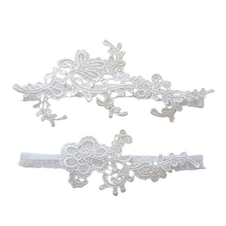 2 Pieces Bride Lace Garter Wedding Garter Set Elastic Clothing Accessories Elegant Leg Belt Lace Leg Garter for Parties Evenings Dance Gift white
2 Pieces Bride Lace Garter Wedding Garter Set Elastic Clothing Accessories Elegant Leg Belt Lace Leg Garter for Parties Evenings Dance Gift white
