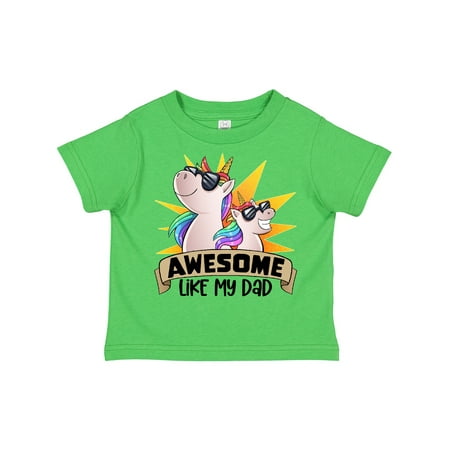 Inktastic Awesome Like My Dad Cute Unicorn Family in Sunglasses Gift Toddler Boy or Toddler Girl T-Shirt
Inktastic Awesome Like My Dad Cute Unicorn Family in Sunglasses Gift Toddler Boy or Toddler Girl T-Shirt