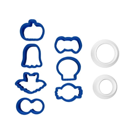 Sardfxul 9 Pieces Cookie Cutters Household Cake Decoration Creative Ring Halloween Theme Bat Pumpkin Ghost Shape Cake Decoration
Sardfxul 9 Pieces Cookie Cutters Household Cake Decoration Creative Ring Halloween Theme Bat Pumpkin Ghost Shape Cake Decoration