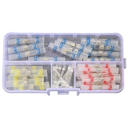 50Pcs Connector Heat Shrink Sordering Terminals Waterproof Solder Sleeve Tube Wire Insulated Butt Connectors Diy Electronic Cable Kit
50Pcs Connector Heat Shrink Sordering Terminals Waterproof Solder Sleeve Tube Wire Insulated Butt Connectors Diy Electronic Cable Kit