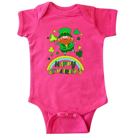 Inktastic Happy St. Patrick s Day Cute Leprechaun on Rainbow Gift Baby Boy or Baby Girl Bodysuit
Inktastic Happy St. Patrick s Day Cute Leprechaun on Rainbow Gift Baby Boy or Baby Girl Bodysuit