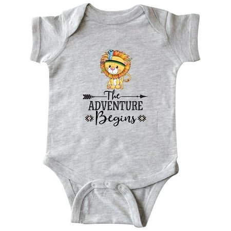 Inktastic The Adventure Begins Tribal Lion Gift Baby Boy or Baby Girl Bodysuit
Inktastic The Adventure Begins Tribal Lion Gift Baby Boy or Baby Girl Bodysuit