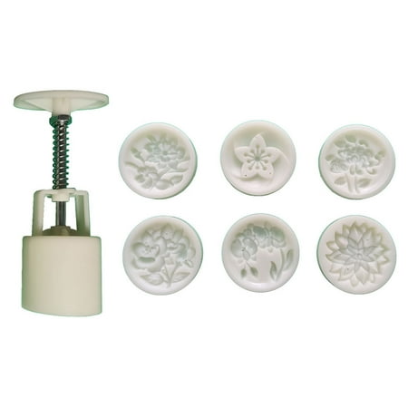 CHAOMA 50g Cute Flower Shape Pastry Moulds Mooncake Molds Mooncake Mould Baking Gadgets
CHAOMA 50g Cute Flower Shape Pastry Moulds Mooncake Molds Mooncake Mould Baking Gadgets