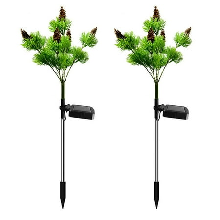NUOLUX 2pcs Pine Cone Solar-powered Lights Yard Lawn Inserting Lights Waterproof Lights
NUOLUX 2pcs Pine Cone Solar-powered Lights Yard Lawn Inserting Lights Waterproof Lights