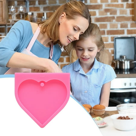 Tiitstoy DIY Baking Tools Heart Shaped Mold Cream Cake Fondant Mold Chocolate Silicone Mold