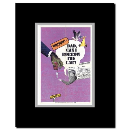 Dad Can I Borrow the Car? Framed Movie Poster