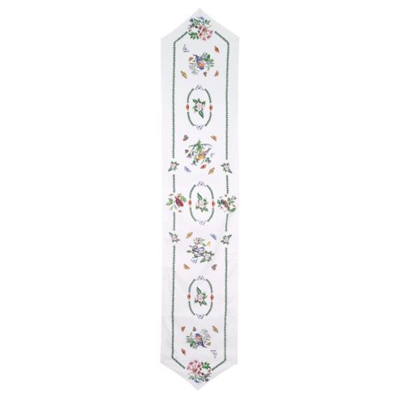 Botanic Birds 72" Runner Ivory