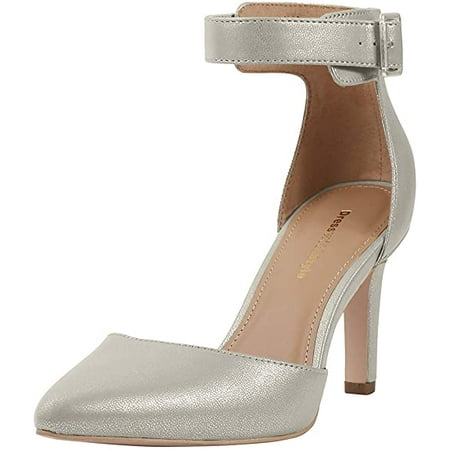 Women s Closed Toe High Heel Dress Pumps (9.5 Silver) 
Women s Closed Toe High Heel Dress Pumps (9.5 Silver)