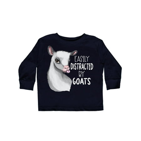 Inktastic Easily Distracted by Goats Cute Goat Gift Toddler Boy or Toddler Girl Long Sleeve T-Shirt
Inktastic Easily Distracted by Goats Cute Goat Gift Toddler Boy or Toddler Girl Long Sleeve T-Shirt