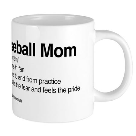 CafePress - Baseball Mom Mug - 20 oz Ceramic Mega Mug