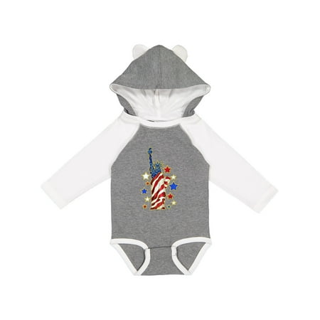 Inktastic Statue of Liberty Gift Baby Boy or Baby Girl Long Sleeve Bodysuit