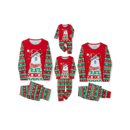 Vera Natura Parent-Child Christmas Nightclothes Long Sleeve Christmas Bear Print Tops Trousers Suit / Romper
Vera Natura Parent-Child Christmas Nightclothes Long Sleeve Christmas Bear Print Tops Trousers Suit / Romper