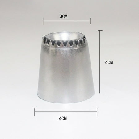 2 Size DIY Nozzle Stainless Steel Dessert Cake Decorating Tips Kitchen Accessories Cookie Bis Icing Pipe Cream Pastry Bag
2 Size DIY Nozzle Stainless Steel Dessert Cake Decorating Tips Kitchen Accessories Cookie Bis Icing Pipe Cream Pastry Bag