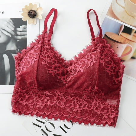 Munlar Sports Bras Everyday Bras For Women Ladies Fashion Charming Comfortable Breathable No Steel Ring Sexy Lace Flowers Bra Woman Underwear
Munlar Sports Bras Everyday Bras For Women Ladies Fashion Charming Comfortable Breathable No Steel Ring Sexy Lace Flowers Bra Woman Underwear