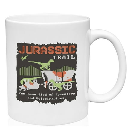 Jurassic Trail Mug Ceramic Coffee Mug Funny Gift Cup
