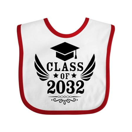 Inktastic Class of 2032 with Graduation Cap and Wings Gift Baby Boy or Baby Girl Bib
Inktastic Class of 2032 with Graduation Cap and Wings Gift Baby Boy or Baby Girl Bib